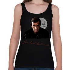 PRINTFASHION Jean-Paul Belmondo - Női atléta - Fekete