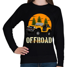 PRINTFASHION jeep - Női pulóver - Fekete női pulóver, kardigán