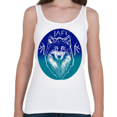 PRINTFASHION jég farkas - Női atléta - Fehér