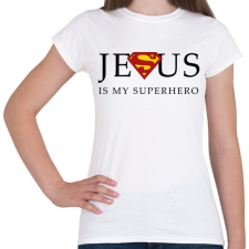 PRINTFASHION Jesus - Női póló - Fehér női póló