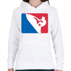 PRINTFASHION Jet-ski póló - Női kapucnis pulóver - Fehér