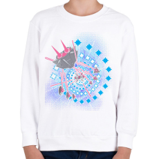PRINTFASHION JINX - Gyerek pulóver - Fehér