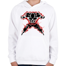 PRINTFASHION JIREN2 - Gyerek kapucnis pulóver - Fehér