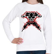 PRINTFASHION JIREN2 - Női pulóver - Fehér női pulóver, kardigán