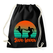 PRINTFASHION Jive fever - Sportzsák, Tornazsák - Fekete tornazsák