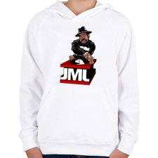 PRINTFASHION JML - Gyerek kapucnis pulóver - Fehér gyerek pulóver, kardigán