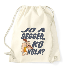 PRINTFASHION Jó a segged, kő kóla? - Sportzsák, Tornazsák - Natúr tornazsák