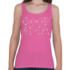 PRINTFASHION Jó ötlet - Női atléta - Rózsaszín női trikó