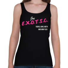 PRINTFASHION Joe Exotic - Női atléta - Fekete