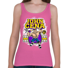 PRINTFASHION John Cena - Női atléta - Rózsaszín női trikó