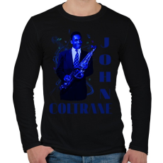 PRINTFASHION john coltrane - Férfi hosszú ujjú póló - Fekete