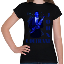 PRINTFASHION john coltrane - Női póló - Fekete női póló
