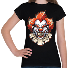 PRINTFASHION joker - Női póló - Fekete női póló