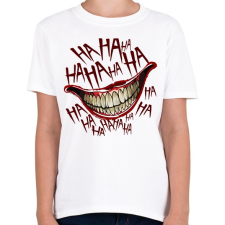 PRINTFASHION Joker Smile - Gyerek póló - Fehér gyerek póló