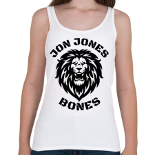 PRINTFASHION Jon Jones Bones - Női atléta - Fehér női trikó
