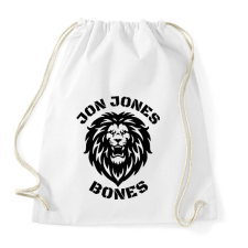 PRINTFASHION Jon Jones Bones - Sportzsák, Tornazsák - Fehér tornazsák