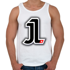 PRINTFASHION Jorge Lorenzo - Férfi atléta - Fehér