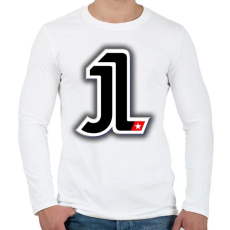 PRINTFASHION Jorge Lorenzo - Férfi hosszú ujjú póló - Fehér