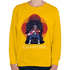 PRINTFASHION Jövő játéka - Gyerek pulóver - Sárga