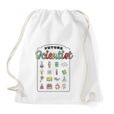 PRINTFASHION Jövőbeli tudós - Sportzsák, Tornazsák - Fehér atléta, trikó