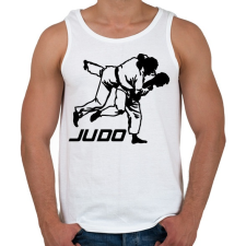 PRINTFASHION Judo - Cselgáncs - Férfi atléta - Fehér atléta, trikó