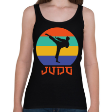 PRINTFASHION Judo - Harcművészet - Női atléta - Fekete