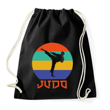 PRINTFASHION Judo - Harcművészet - Sportzsák, Tornazsák - Fekete tornazsák