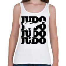 PRINTFASHION Judo - Női atléta - Fehér női trikó