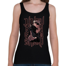 PRINTFASHION Jujutsu Kaisen Gojo Satoru - Női atléta - Fekete