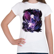 PRINTFASHION Jujutsu Kaisen Gojo Satoru - Női póló - Fehér női póló