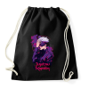 PRINTFASHION Jujutsu Kaisen Satoru Gojo - Sportzsák, Tornazsák - Fekete