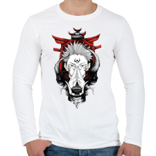 PRINTFASHION Jujutsu Kaisen Yuji Itadori - Férfi hosszú ujjú póló - Fehér férfi póló