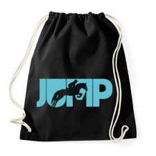 PRINTFASHION Jump - Sportzsák, Tornazsák - Fekete tornazsák