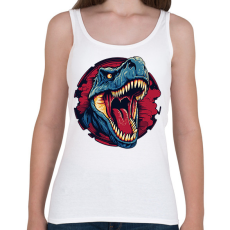PRINTFASHION Jurassic Park - Női atléta - Fehér