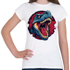 PRINTFASHION Jurassic Park - Női póló - Fehér