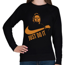 PRINTFASHION Just do it halloween 2 - Női pulóver - Fekete