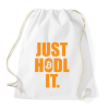 PRINTFASHION Just Hold It  - Sportzsák, Tornazsák - Fehér