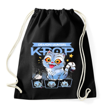 PRINTFASHION K-Pop Demon Hunters Derpy - Sportzsák, Tornazsák - Fekete tornazsák