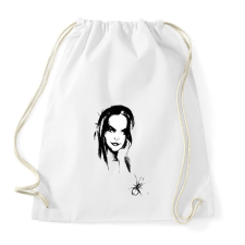 PRINTFASHION k-spiders f..png - Sportzsák, Tornazsák - Fehér tornazsák