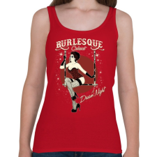 PRINTFASHION Kabaré - Női atléta - Cseresznyepiros női trikó