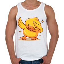 PRINTFASHION kacsa - Férfi atléta - Fehér atléta, trikó