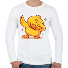 PRINTFASHION kacsa - Férfi hosszú ujjú póló - Fehér