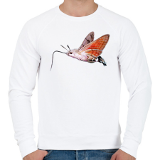 PRINTFASHION Kacsafarkú szender - Férfi pulóver - Fehér férfi pulóver, kardigán