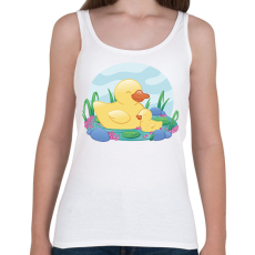 PRINTFASHION Kacsák - Női atléta - Fehér