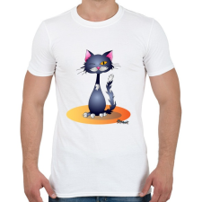 PRINTFASHION Kacsintcic - Férfi póló - Fehér férfi póló