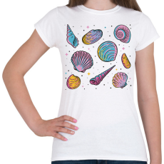 PRINTFASHION Kagylók - Női póló - Fehér