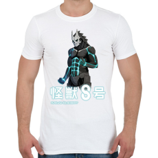 PRINTFASHION Kaiju No. 8 - Hibino Kafka - Férfi póló - Fehér