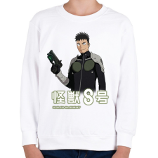 PRINTFASHION Kaiju no.8 - Kafka - Gyerek pulóver - Fehér gyerek pulóver, kardigán