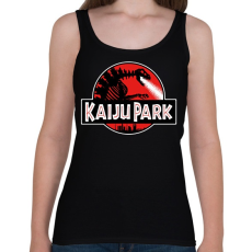 PRINTFASHION Kaiju park - Női atléta - Fekete