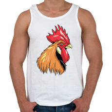 PRINTFASHION Kakas  - Férfi atléta - Fehér